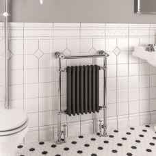 Eastbrook Isbourne Heated Towel Rail Chrome and Anthracite